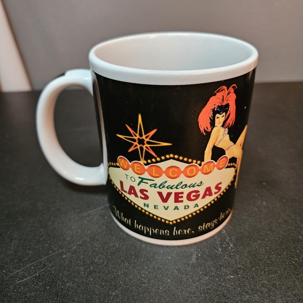 Las Vegas Coffee Mug Welcome to Fabulous Pin-Up 2007